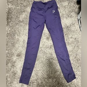 Purple Gymshark Dry Leggings